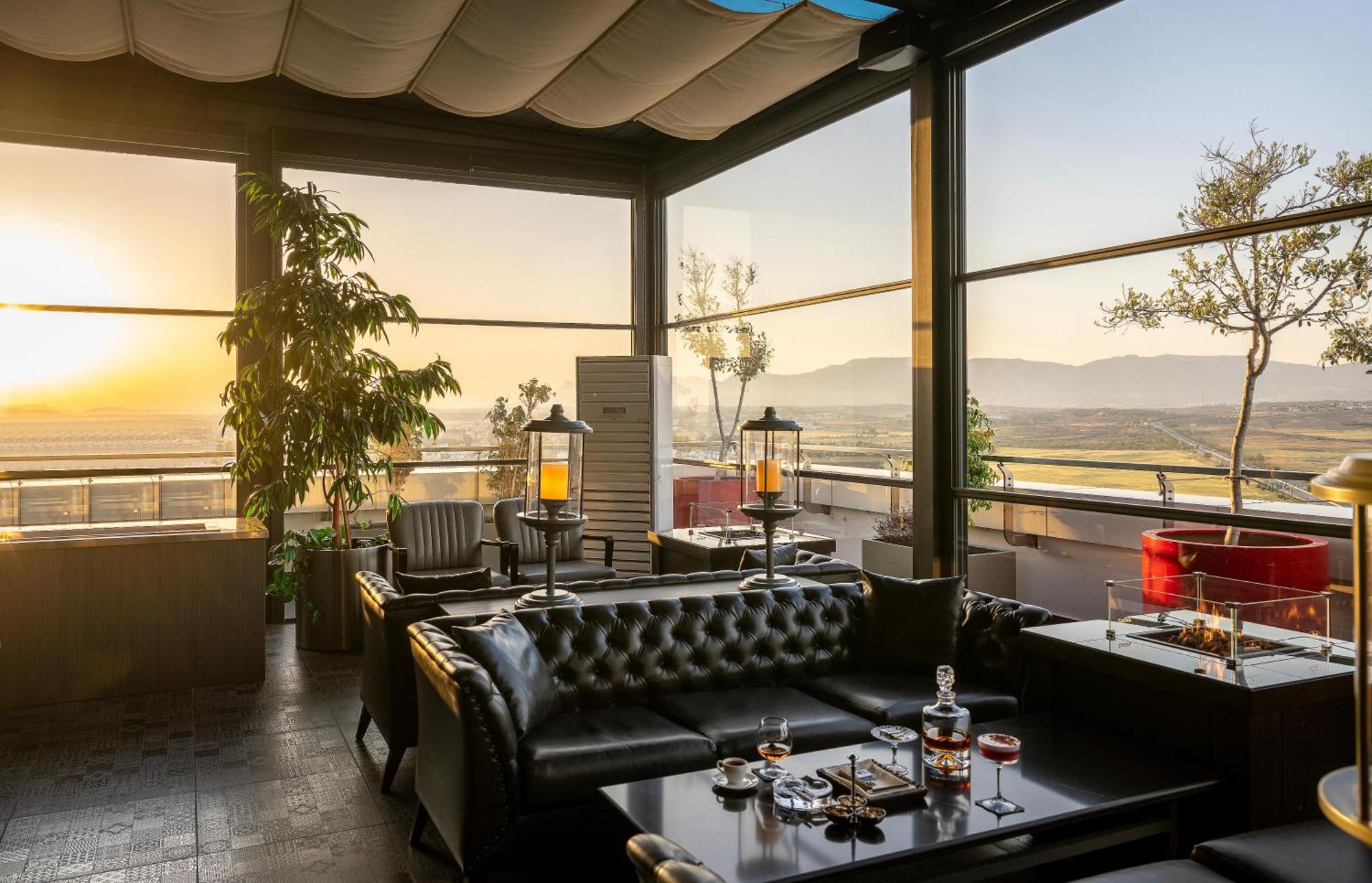 Concorde Tower Hotel & Casino Nikosia Bagian luar foto The Terrace at The Park, Hyderabad