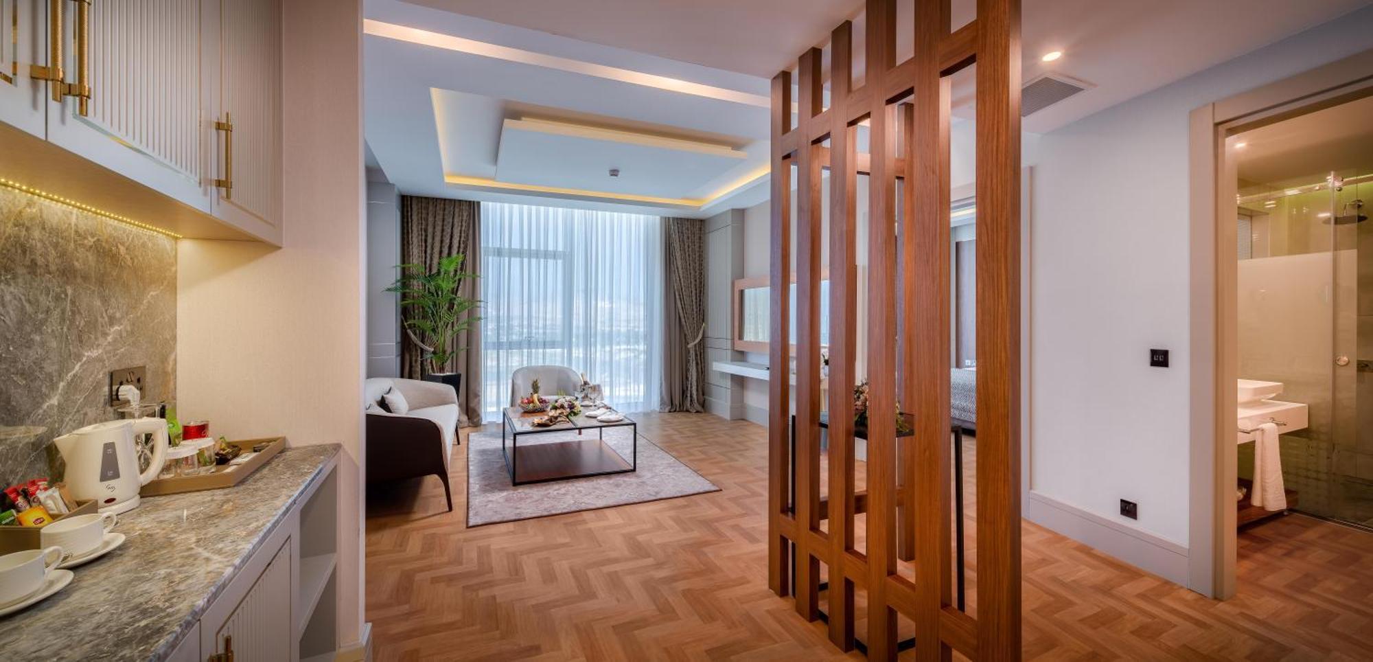 Concorde Tower Hotel & Casino Nikosia Bagian luar foto A room at the hotel