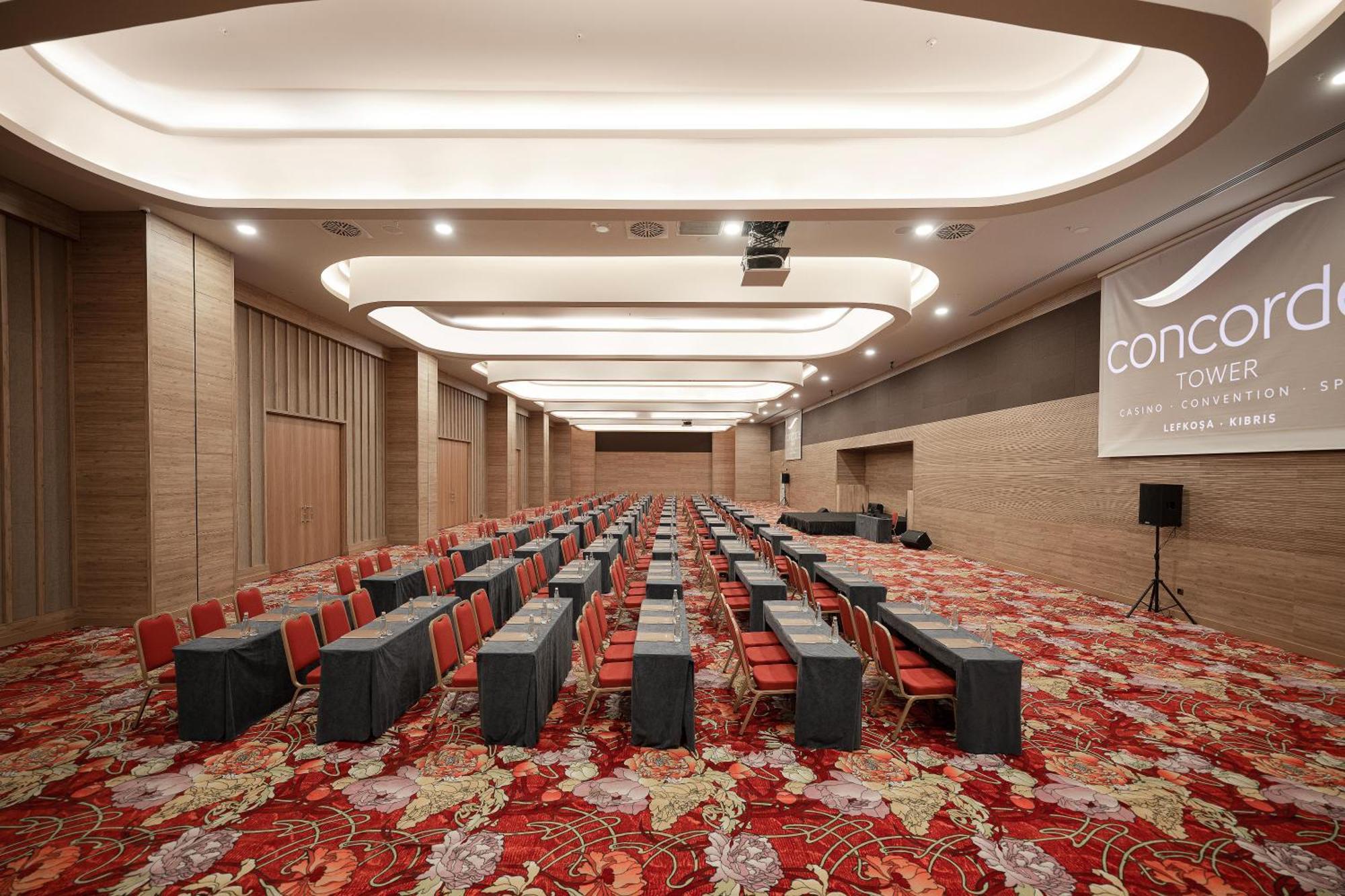 Concorde Tower Hotel & Casino Nikosia Bagian luar foto Concourse Hall