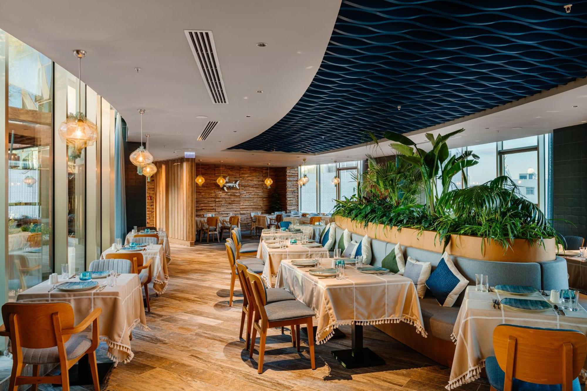 Concorde Tower Hotel & Casino Nikosia Bagian luar foto The interior of the restaurant